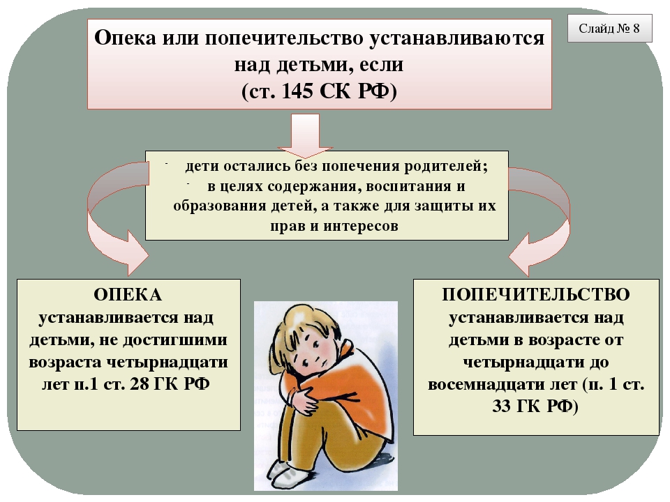 Презентация на тему опека и попечительство над детьми